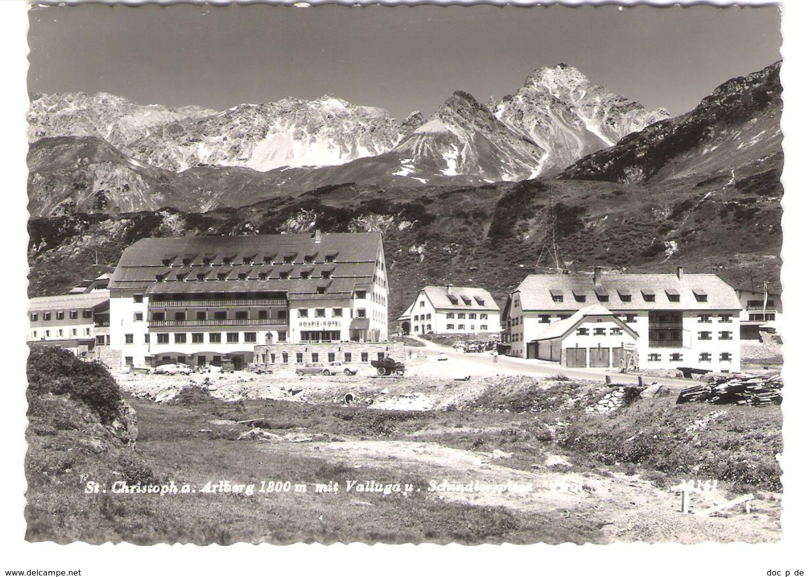Österreich - St. Christoph Am Arlberg Mit Valluga U. Schindlerspitze - Gasthof Hotel Edelweiss - Landeck