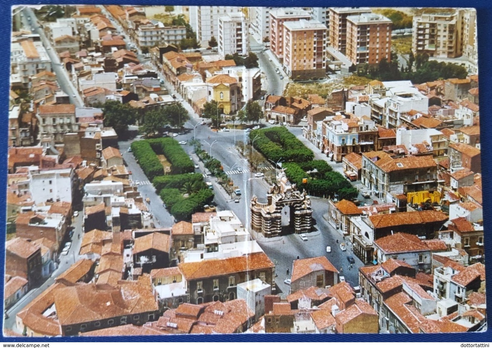 CATANIA - Veduta Aerea Di Porta Garibaldi E Piazza Palestro Vg - Catania