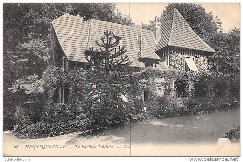 Hennequeville      27        Le Pavillon Letellier     (voir  Scan) - Other & Unclassified