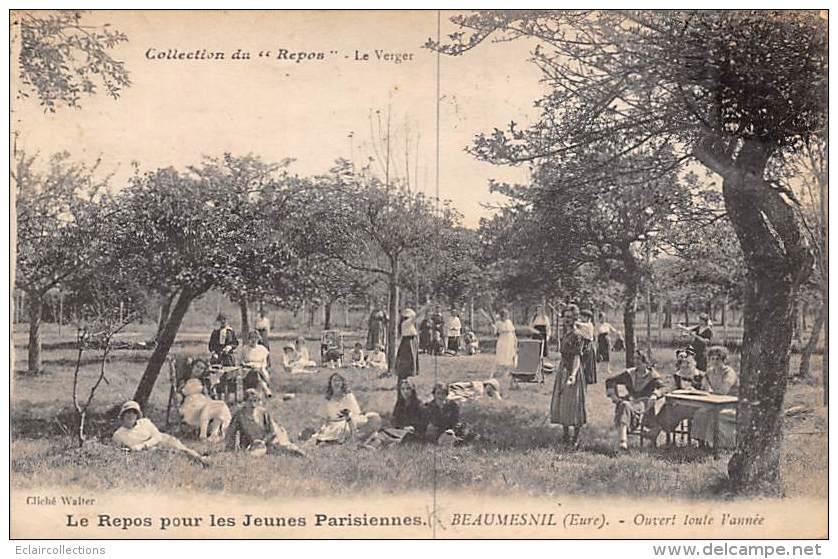 Beaumesnil.      27         Le Repos Pour Les Jeunes Parisiennes    (voir  Scan) - Other & Unclassified