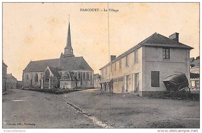 Harcourt     27      Le Village      (voir Scan) - Autres & Non Classés