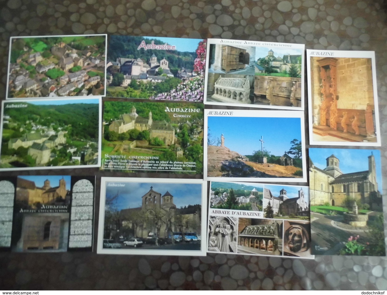 Lot De 11 Cartes -  Aubazine - Divers - Brive La Gaillarde