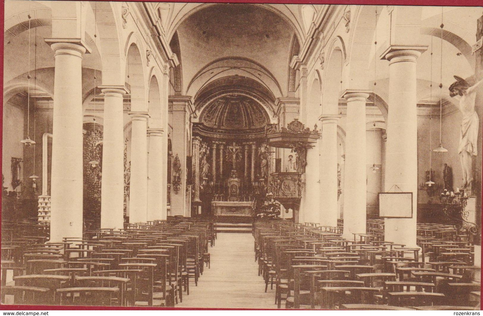 Niel Binnenzicht Van OLV Kerk Interieur D L' Eglise De Notre Dame - Niel