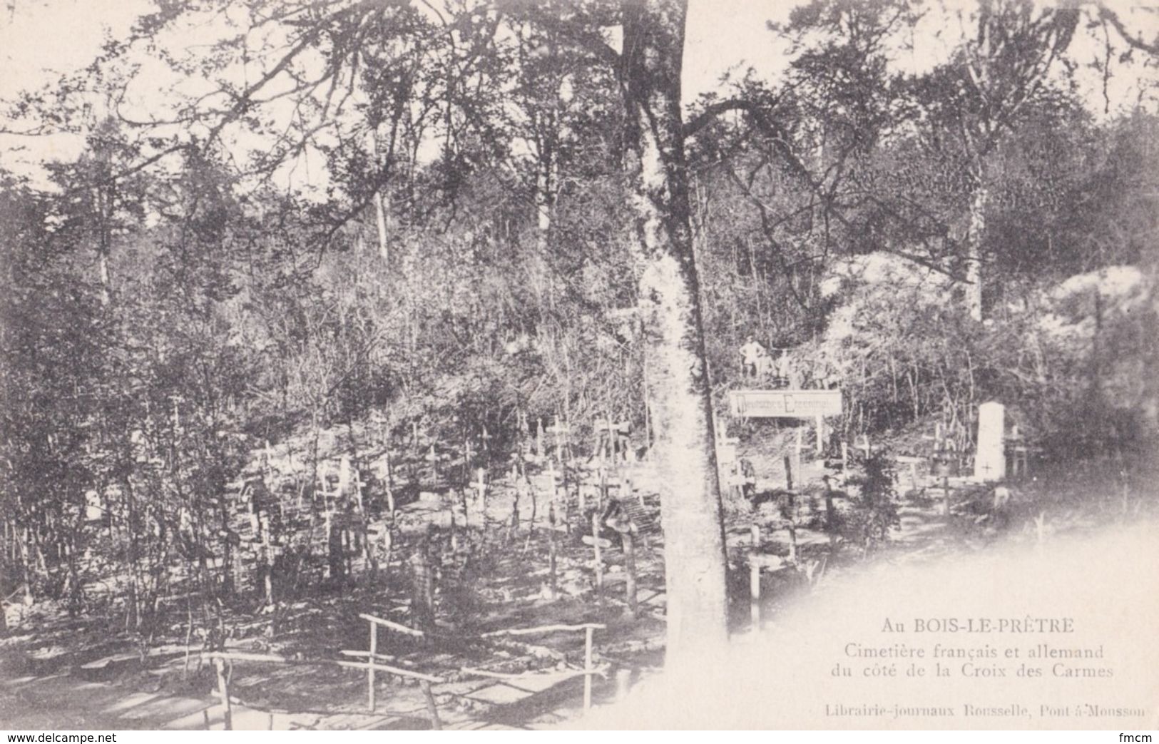 Bois-le-Prêtre. Cimetière Croix Des Carmes - Pont A Mousson