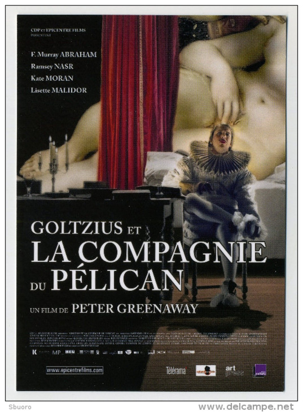 CP Publicitaire Neuve - Affiche De Film - Goltzius Et La Compagnie Du Pélican - Nu Nue Nude Naked - Affiches Sur Carte