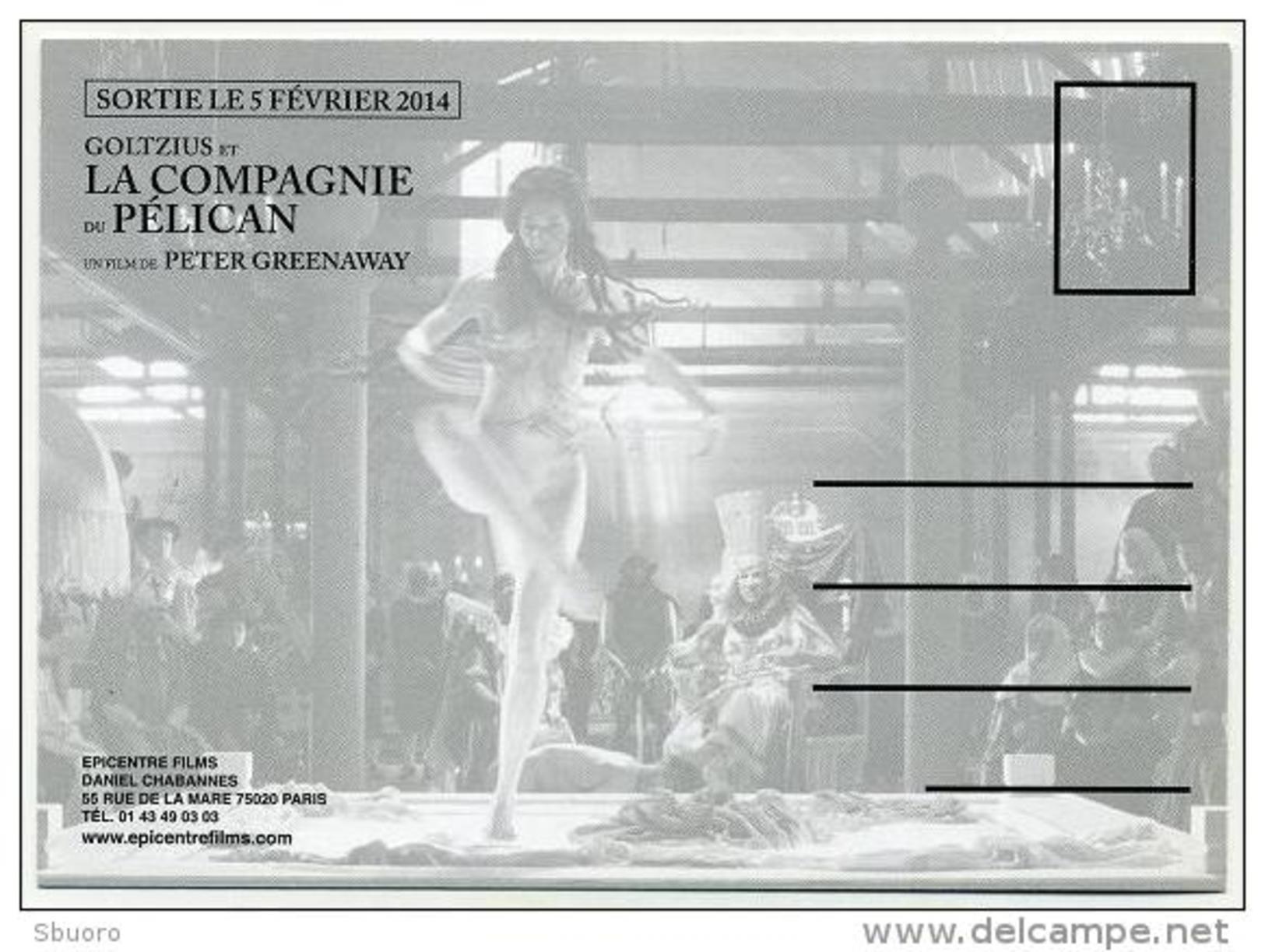 CP Publicitaire Neuve - Affiche De Film - Goltzius Et La Compagnie Du Pélican - Nu Nue Nude Naked - Posters On Cards
