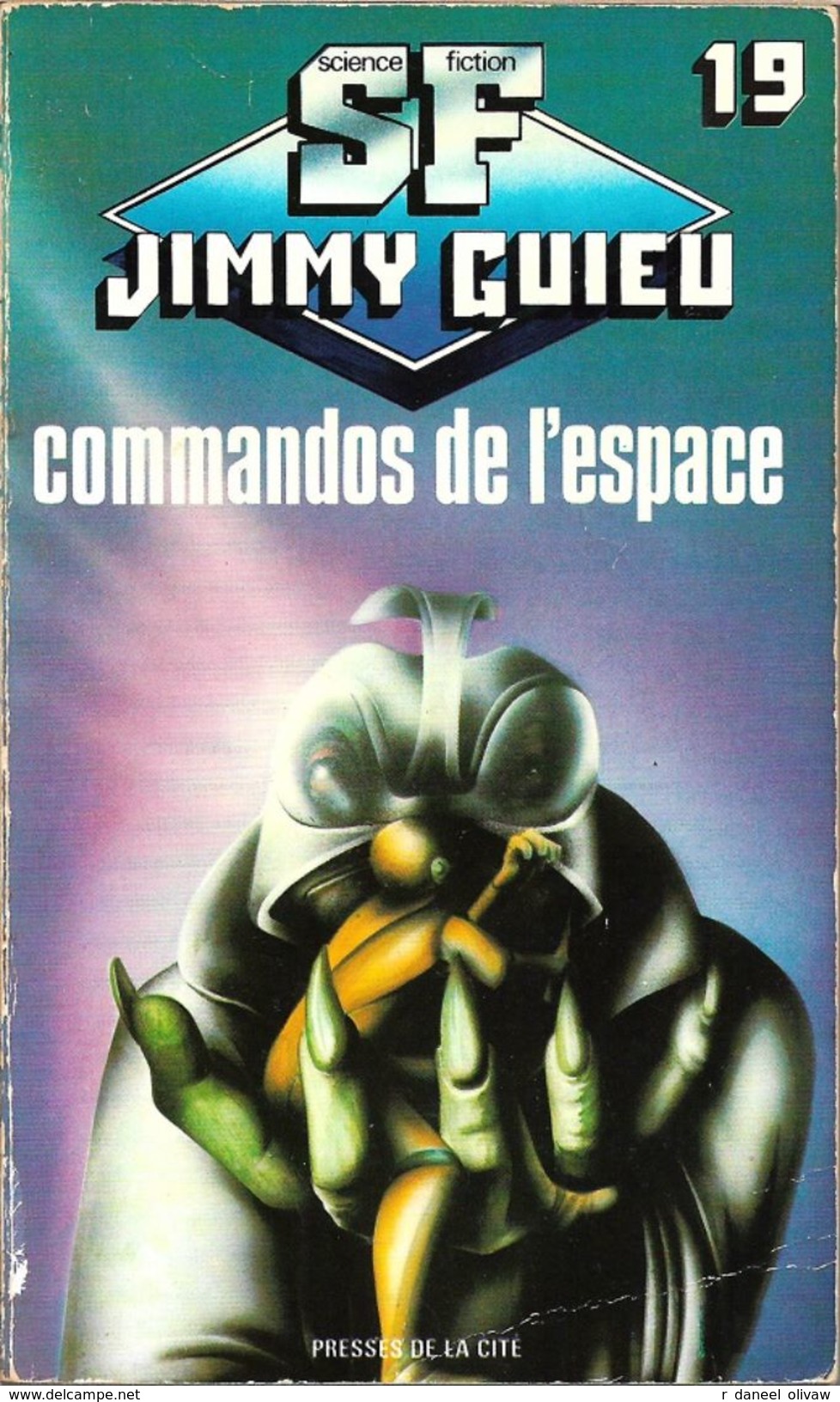 SF Jimmy Guieu 19 - GUIEU, Jimmy - Commandos De L'espace (1989, BE+) - Plon