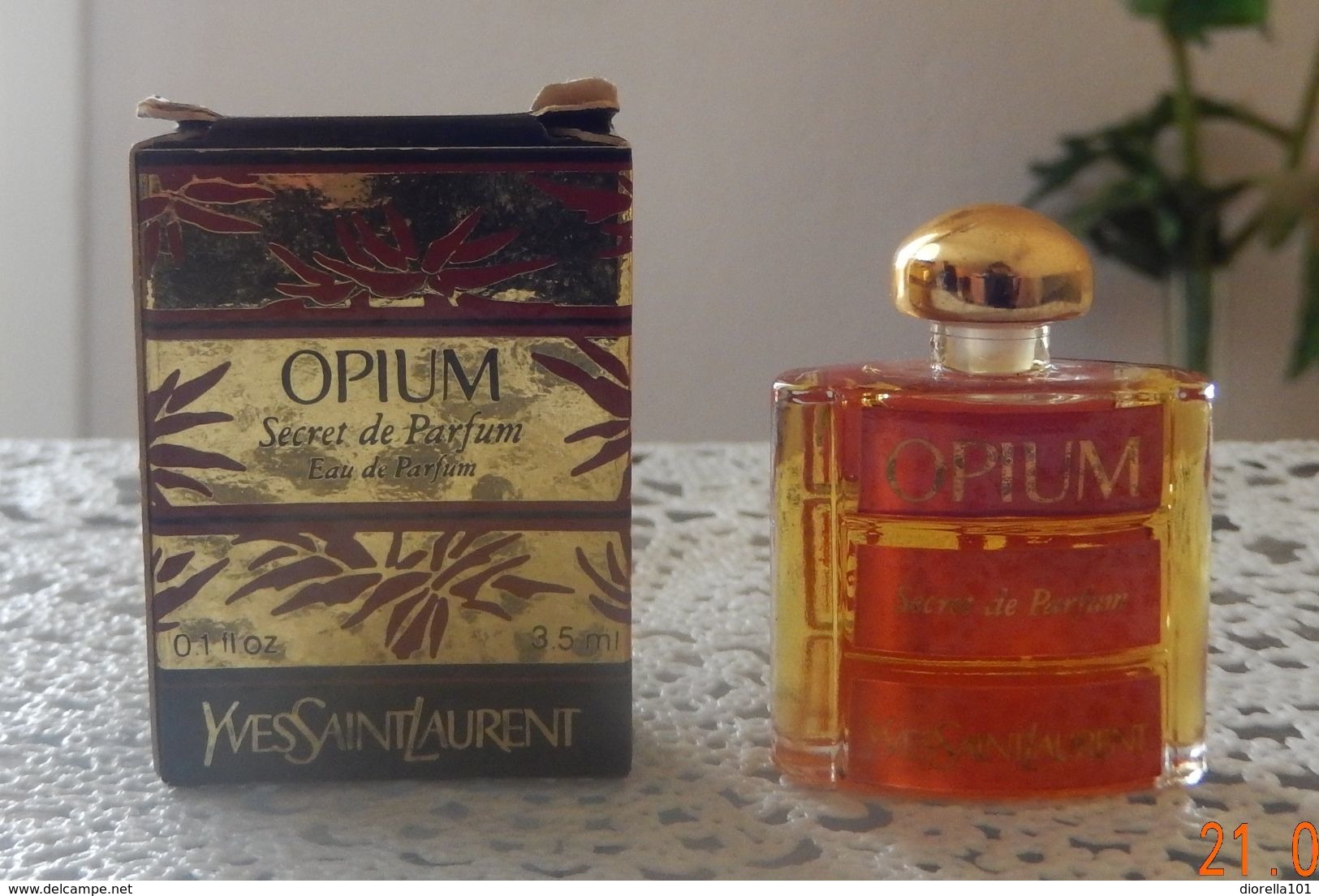 OPIUM SECRET DE PARFUM - EDP 3,5 ML De YSL - Miniatures Womens' Fragrances (in Box)