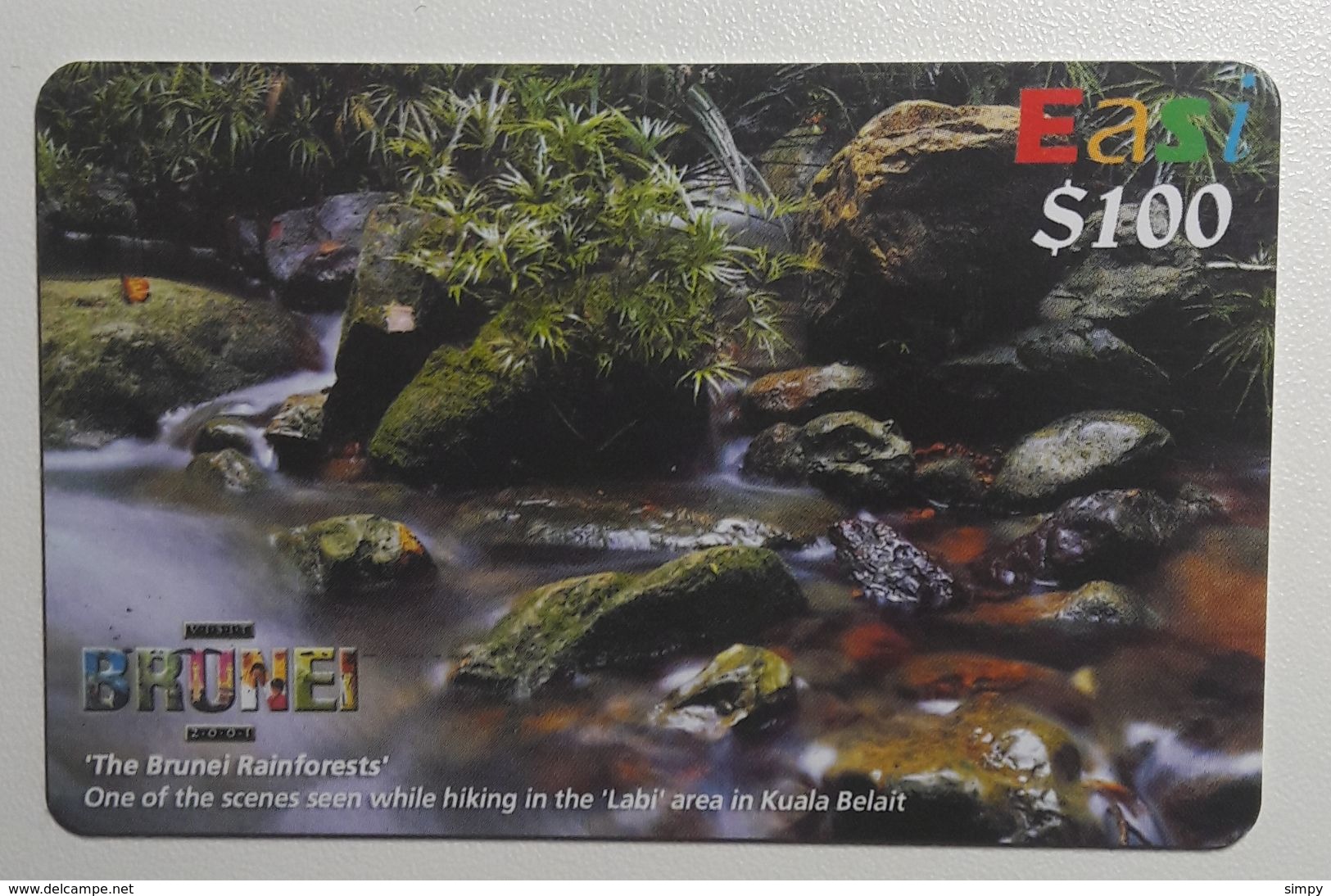 BRUNEI Rainforest  Recharge Phone Card - Brunei