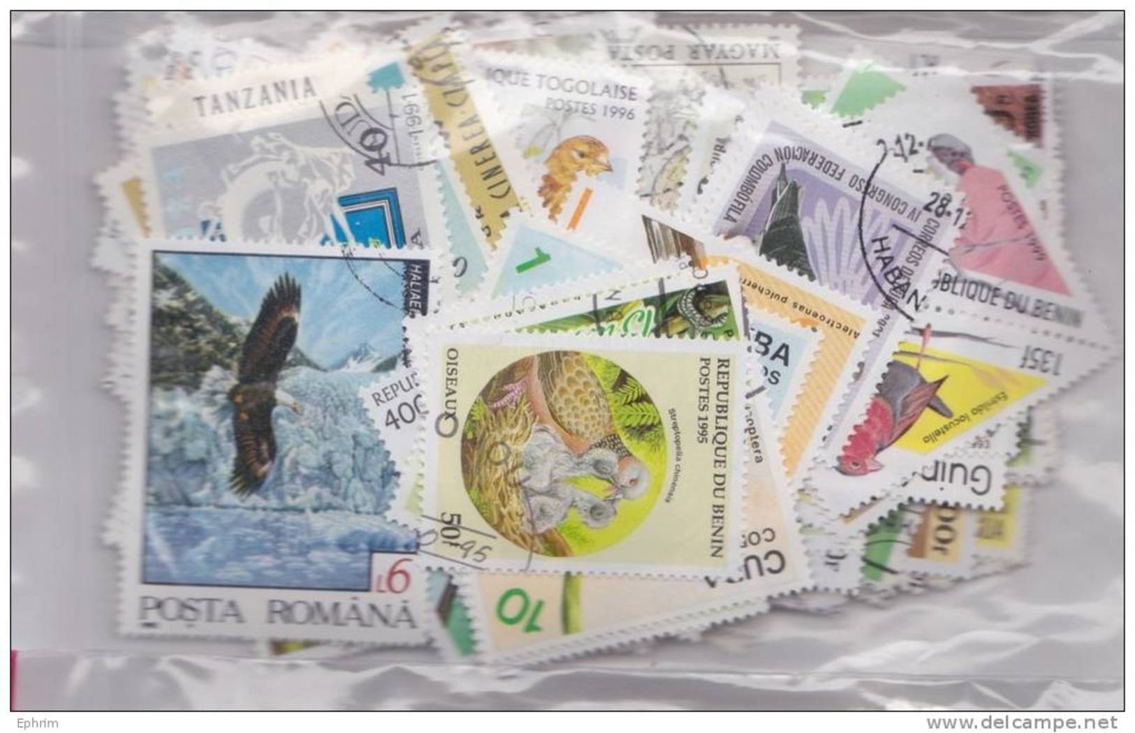 Lot Varié De + De 230 Timbres Du Monde Différents Thème OISEAUX - BIRDS - PAJAROS - VÖGELS - Autres & Non Classés