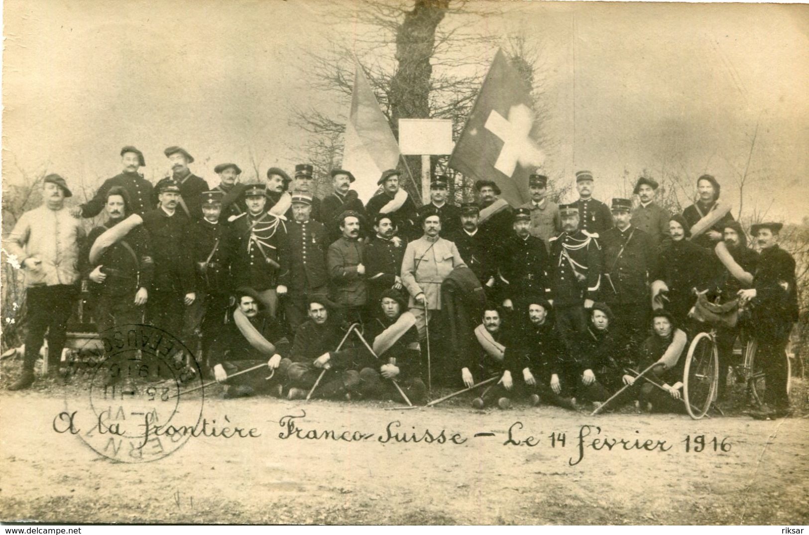 SUISSE(FRONTIERE) MILITAIRE - Douane