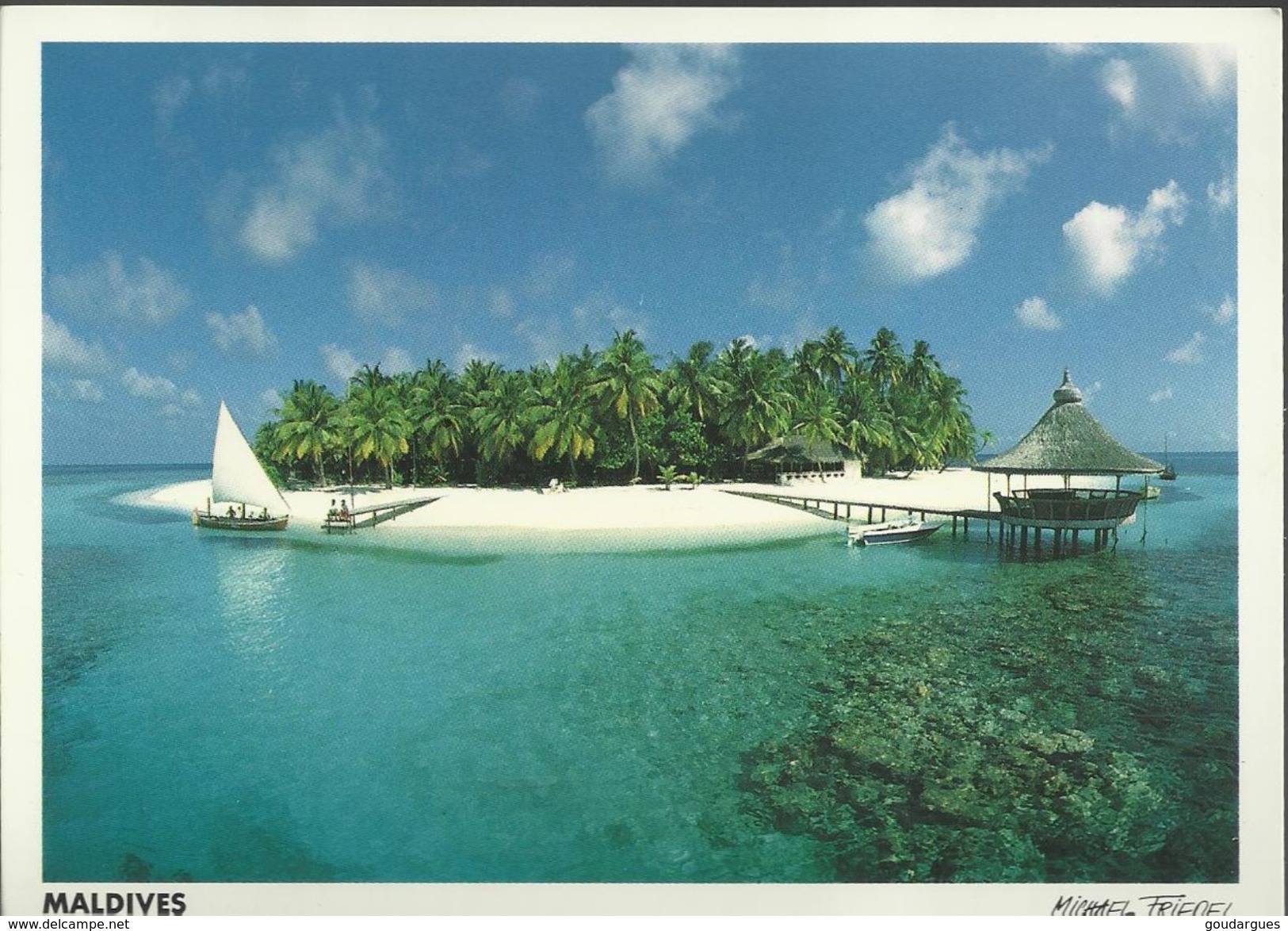 (V) Maldives - Photo Michael Friedel - Carte 15,3 X 11 - Maldive