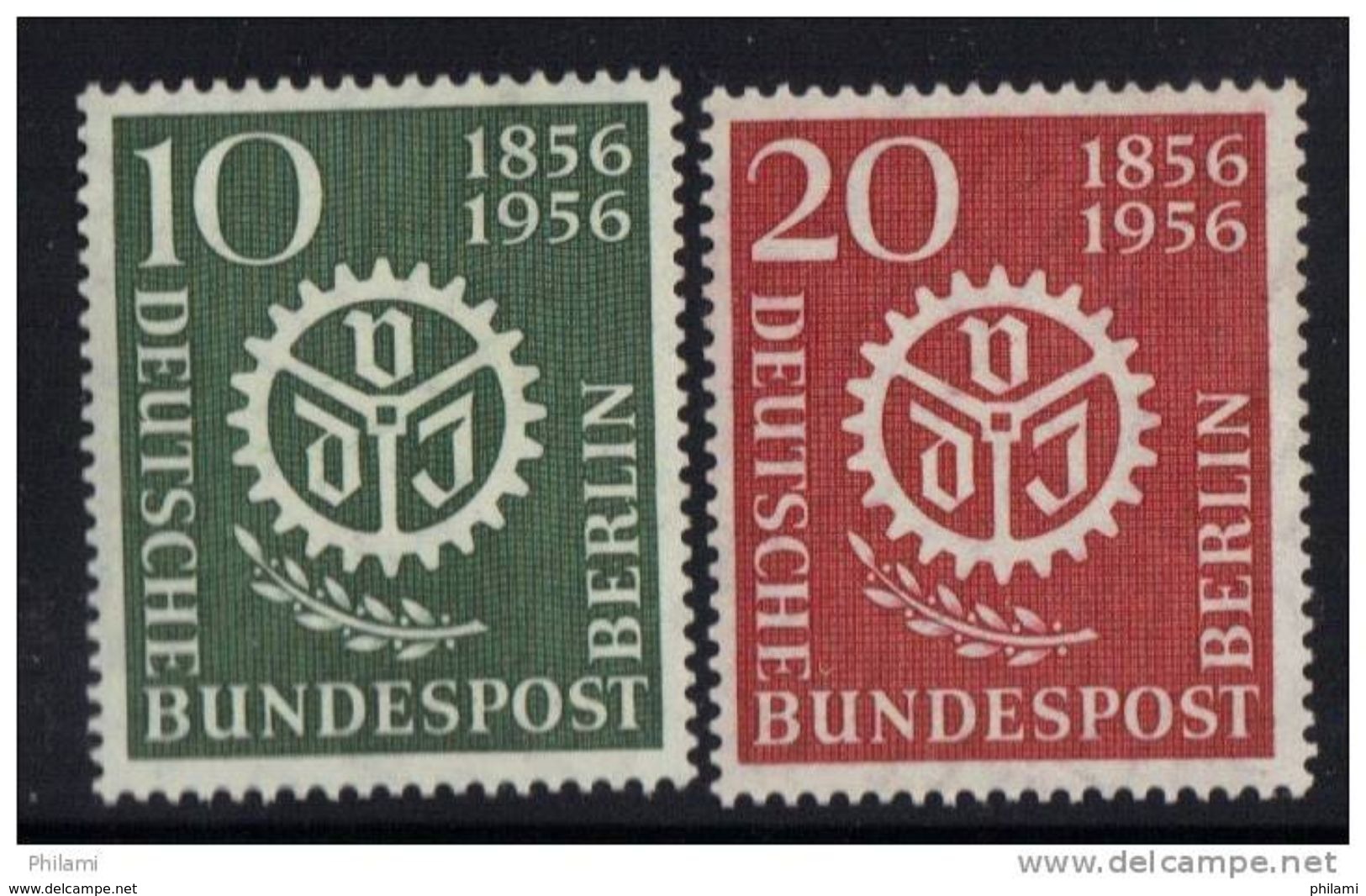 ALLEMAGNE BERLIN YT 123/4, Mi 138/9 ** MNH. (7B726) - Unused Stamps