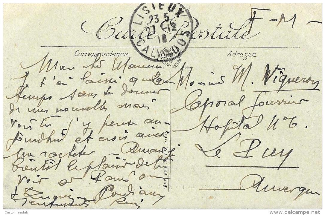 [DC10883] CPA - FRANCIA - LISIEUX - LES BORDES DE LA TOUQUES - Viaggiata - Old Postcard - Lisieux