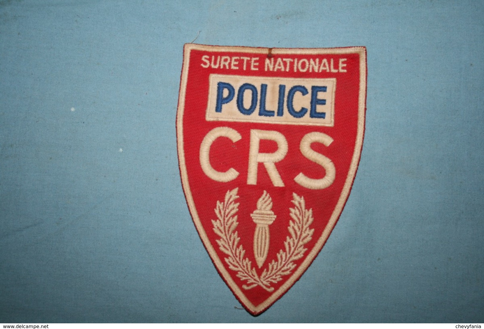 Très Ancien écusson  POLICE CRS SURETE NATIONALE - Police & Gendarmerie