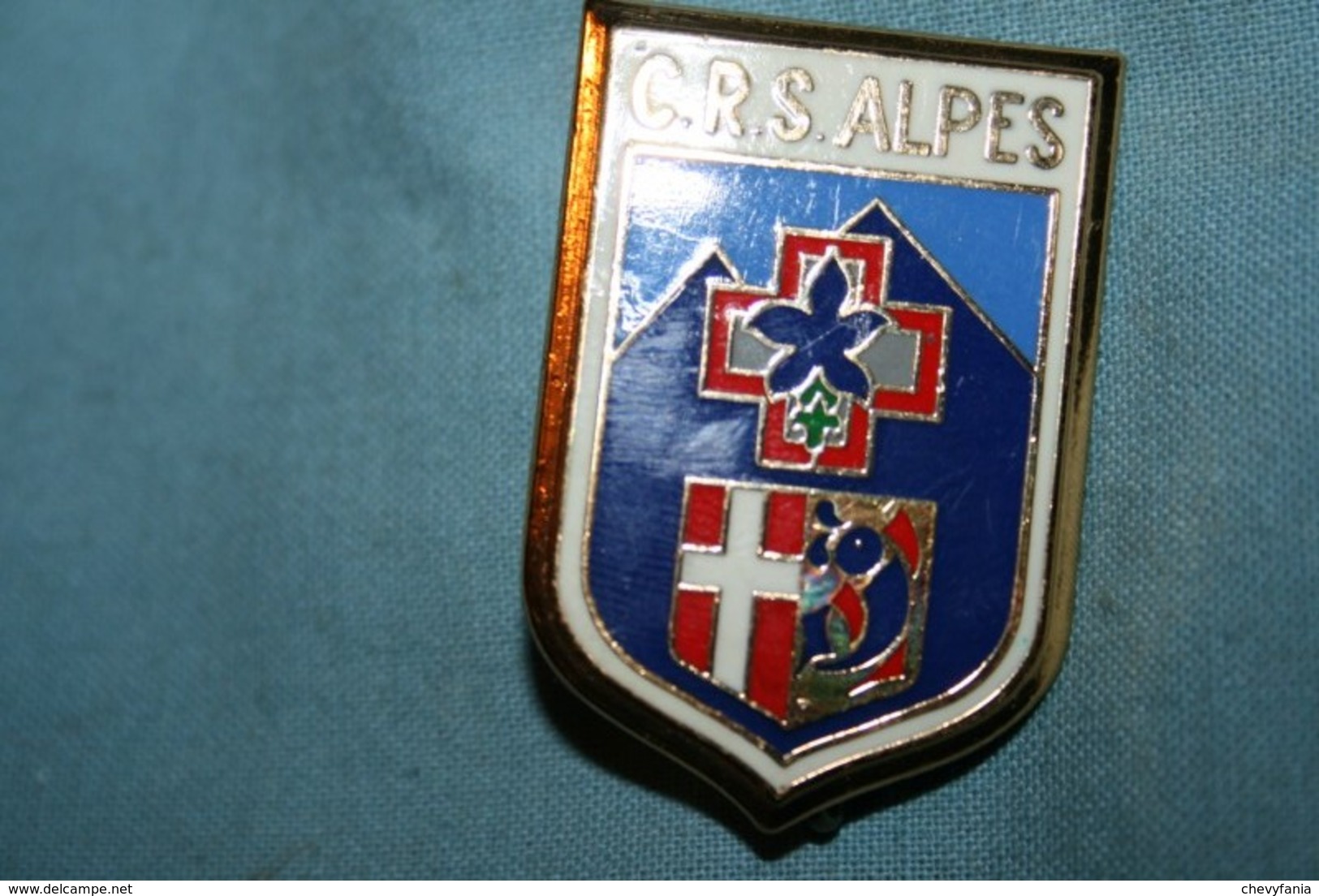 Ancien Insigne CRS ALPES - Police & Gendarmerie