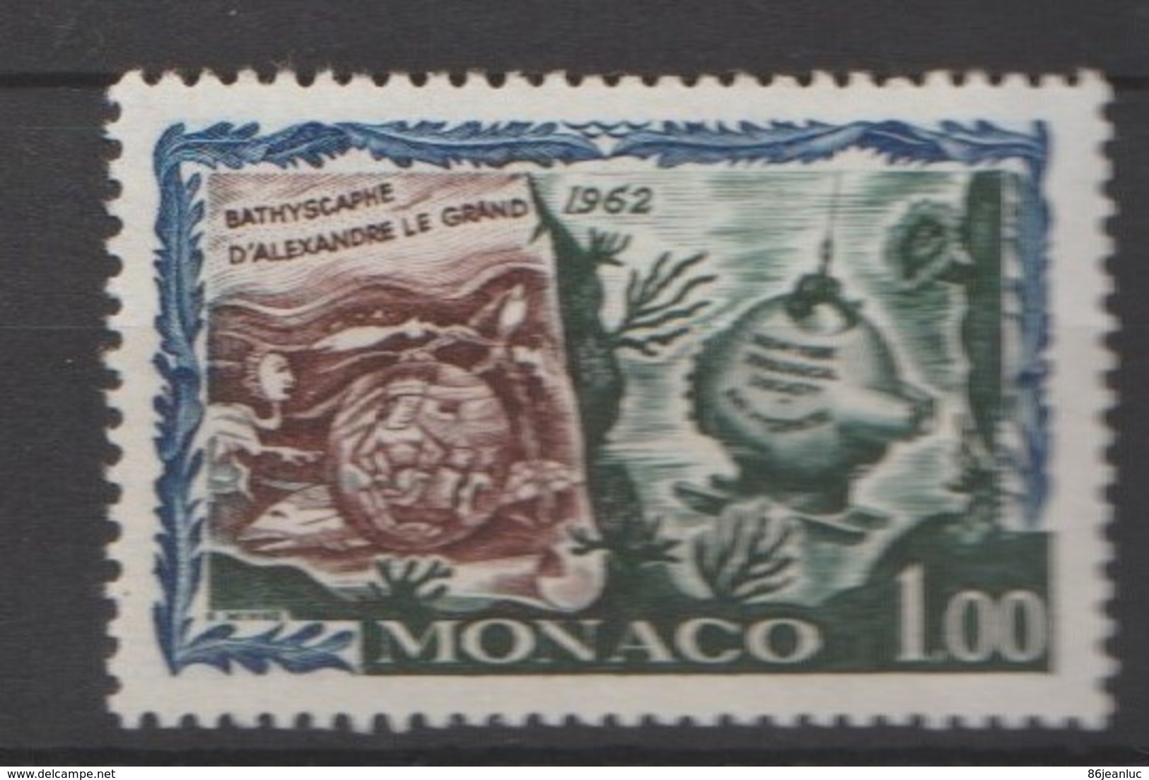 Monaco 1962 : N° 597 - Neuf ** Sans Charnière - - Unused Stamps