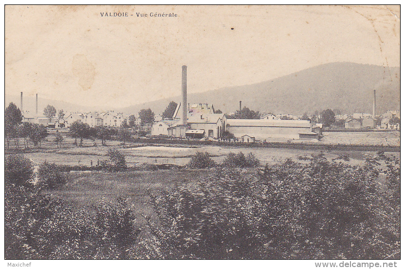 Valdoie - Vue Générale (cheminée, Usine Au Premier Plan, Village Et D'autres Cheminées) Circ 1914, 171e RIT - Valdoie