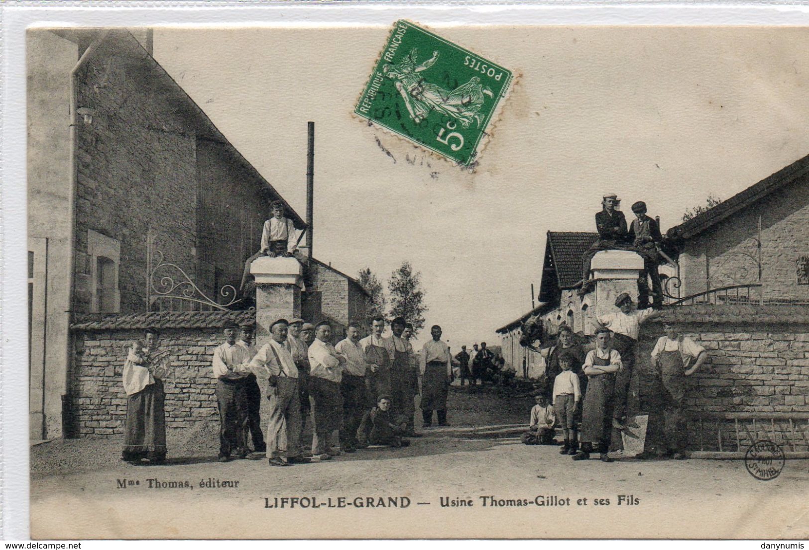 88   LIFFOL Le GRAND     Usine Thomas - Gillot Et Ses Fils - Liffol Le Grand