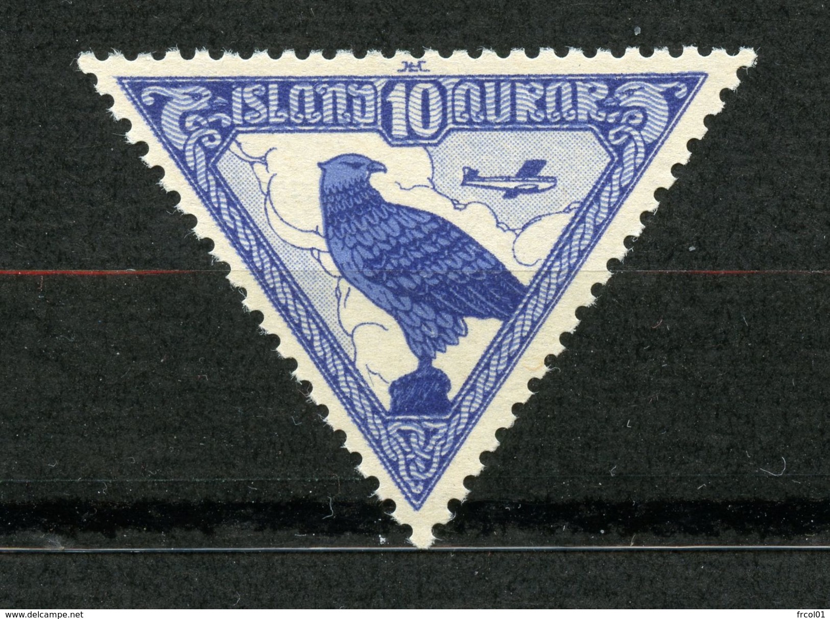 Islande, Yvert PA3, Scott C3, MNH - Luchtpost