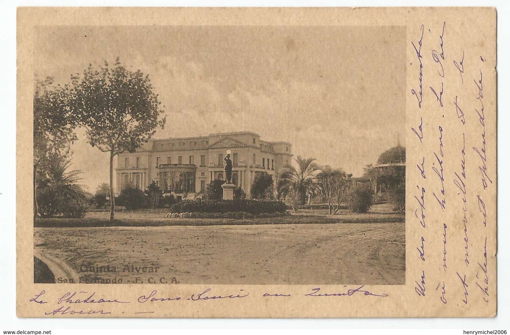 Argentine - Argentina - Buenos Aires Quinta Alvear San Fernando 1928 - Argentinien