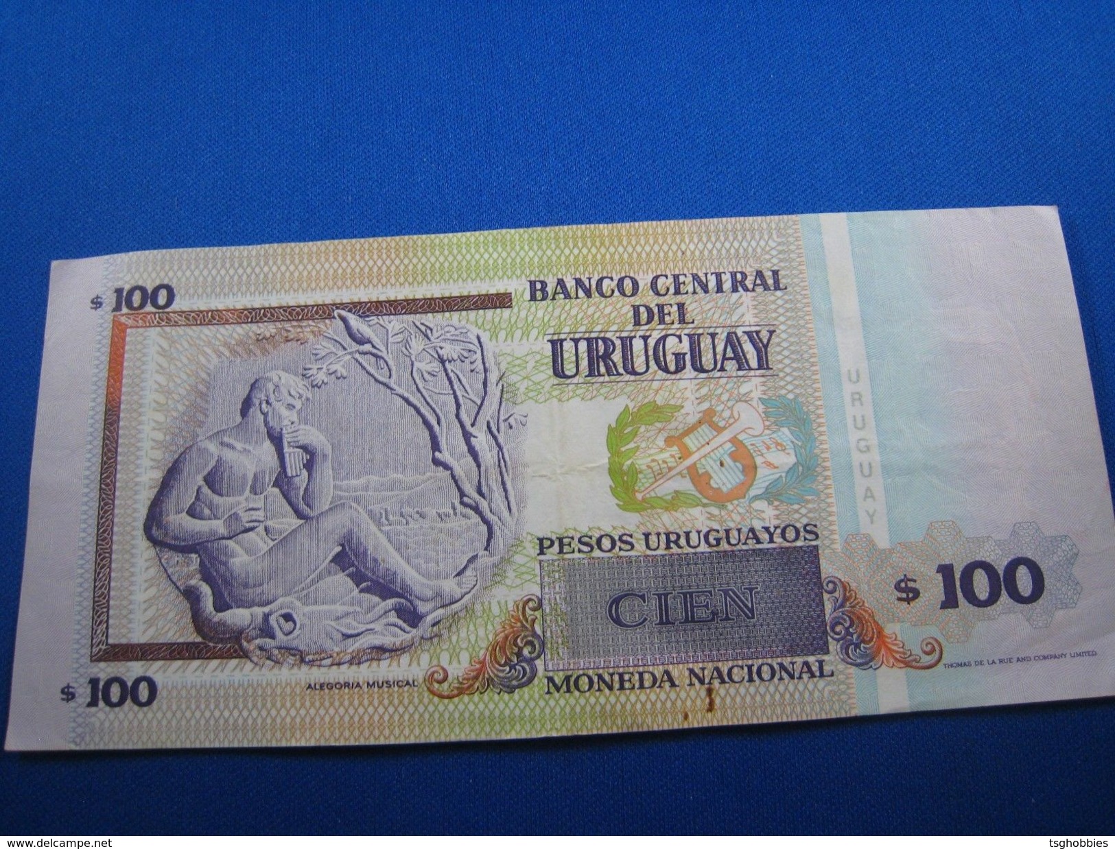 URUGUAY  1994  $100 BANKNOTE  CU  (mr) - Sonstige – Amerika