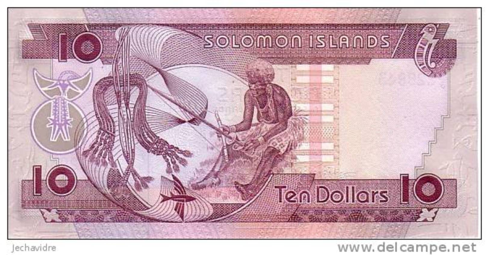 SALOMONS ISLANDS  10 Dollars  Non Daté (1986)   Pick 15a   Signature 5   ***** BILLET  NEUF ***** - Isola Salomon