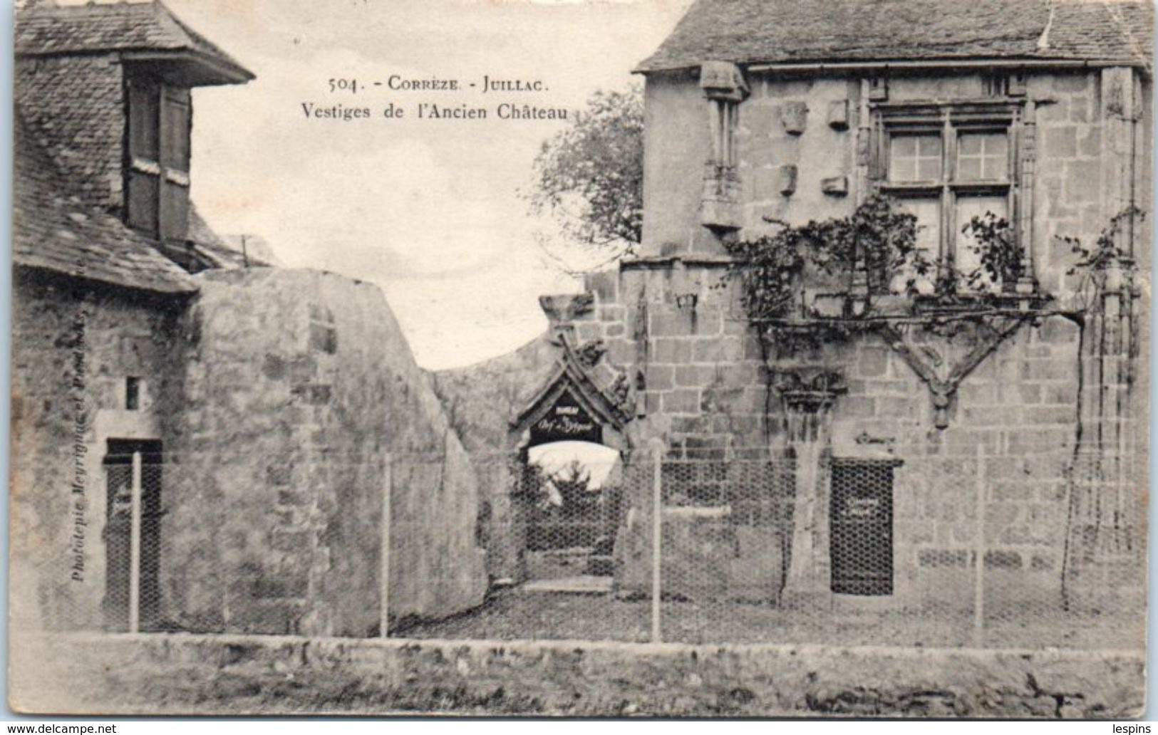 19 - JUILLAC -- Vestiges De L'ancien Château - Juillac