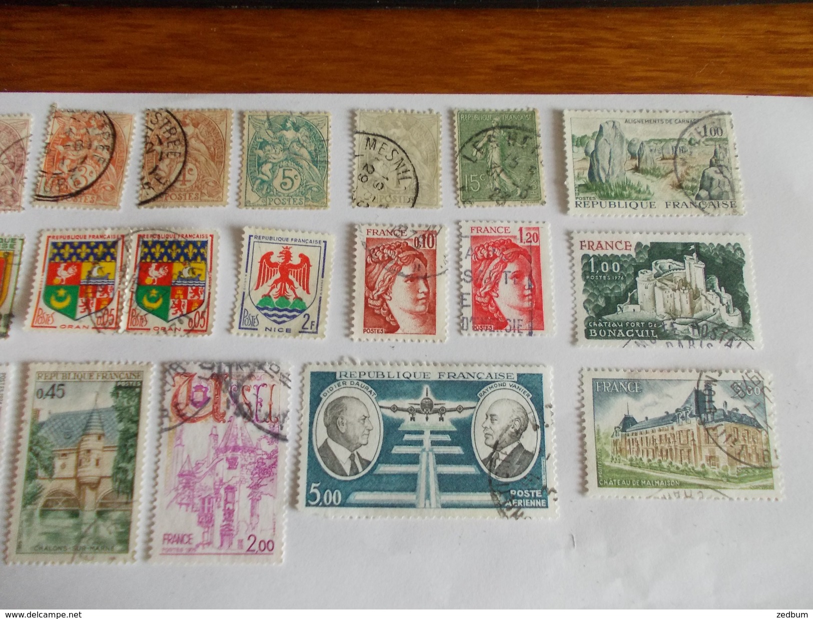 TIMBRE France Lot De 30 Timbres à Identifier N° 546 - Alla Rinfusa (max 999 Francobolli)