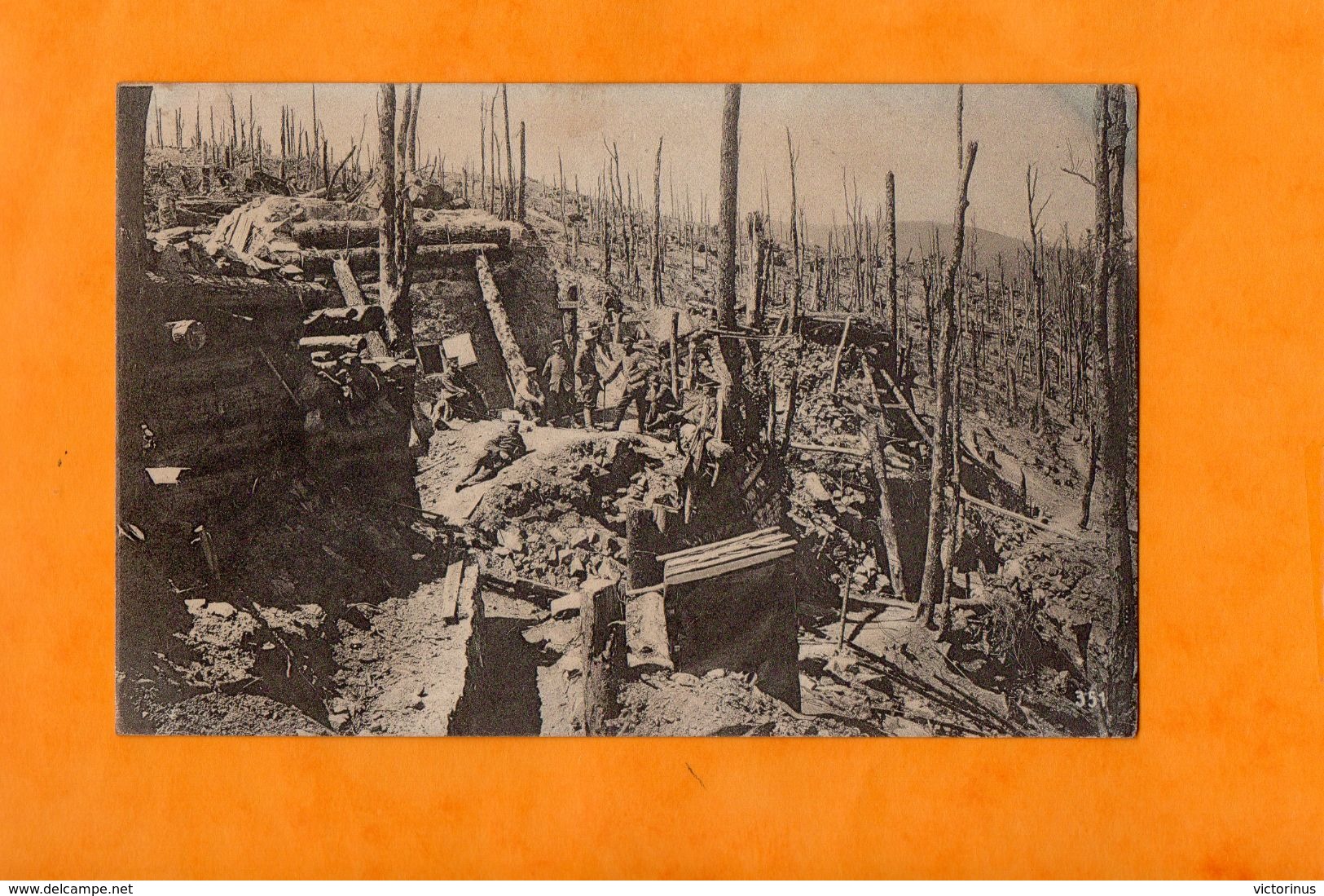 UNTERSTÄNDE  -   " ABRI "   -   4e GARDE SCHÜTZEN  -  12e LANDWEHR DIVISION  -  Novembre 1916 - Weltkrieg 1914-18