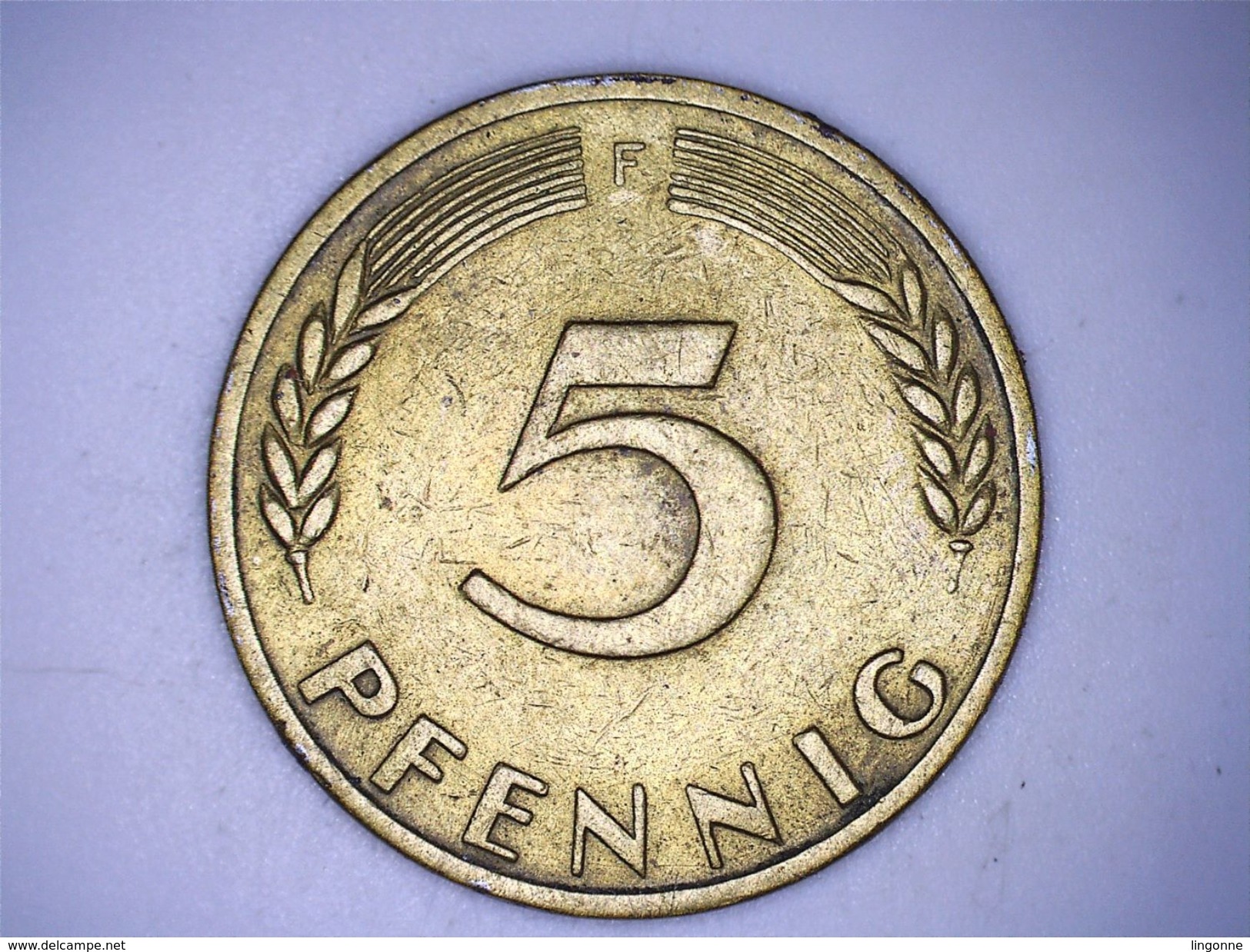 ALLEMAGNE - 5 PFENNIG 1950 F - 5 Pfennig