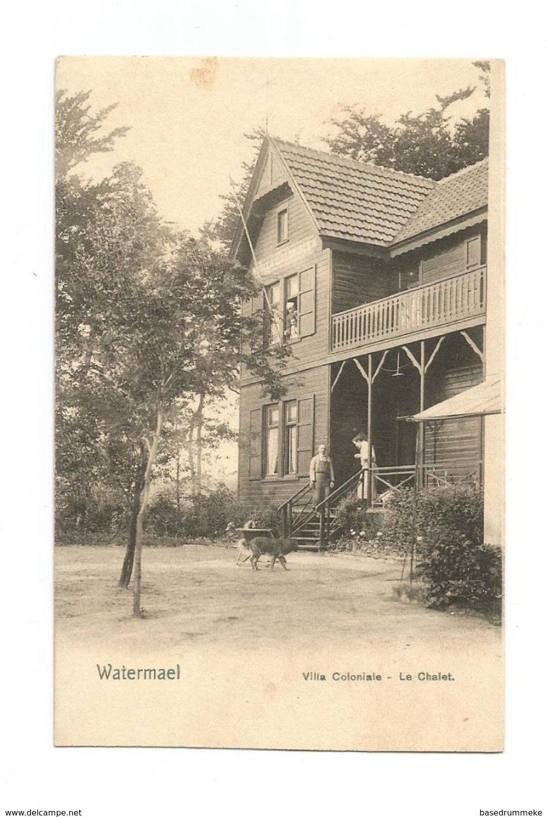 Watermael   Villa Coloniale - Le Châlet. - Watermaal-Bosvoorde - Watermael-Boitsfort