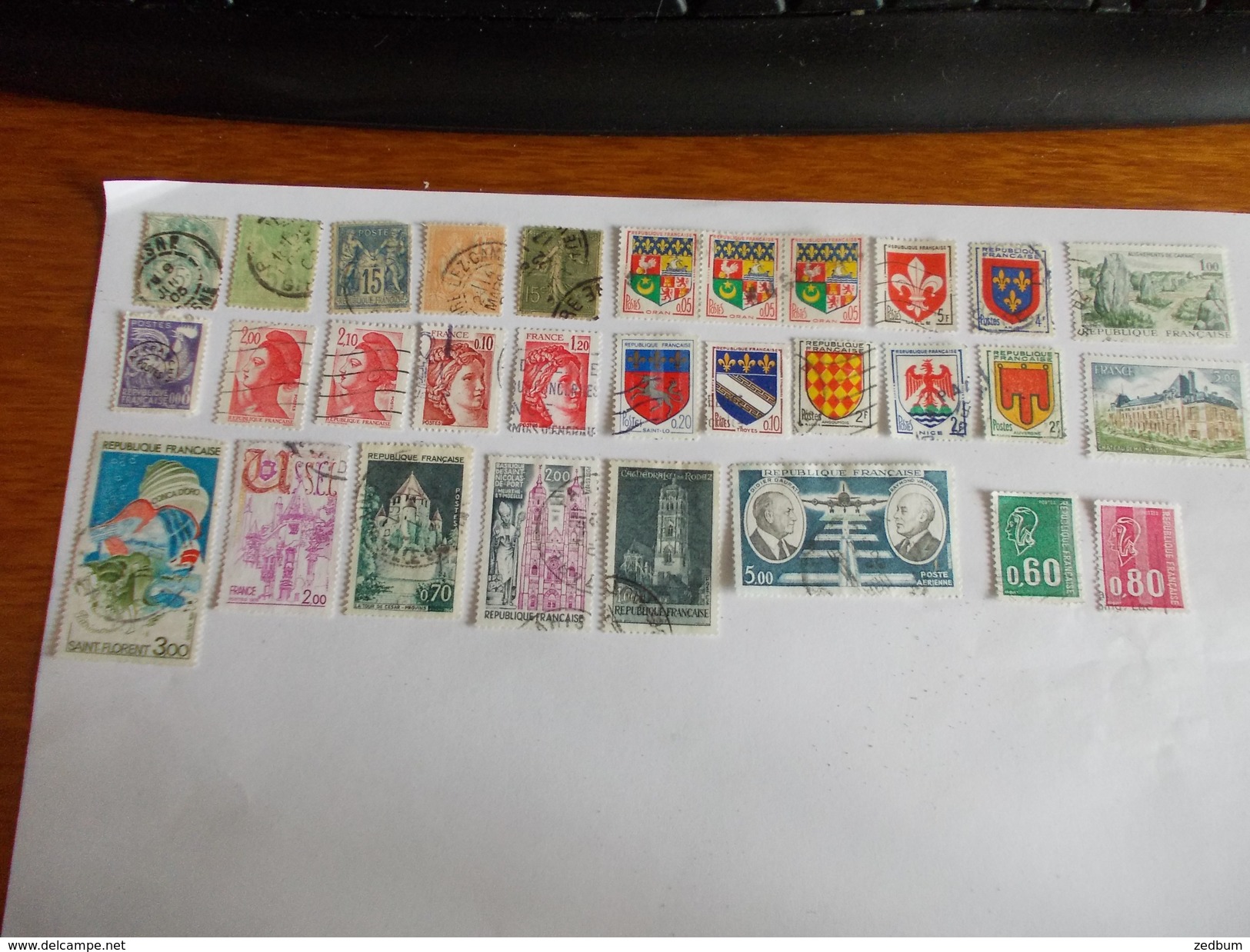 TIMBRE France Lot De 30 Timbres à Identifier N° 550 - Alla Rinfusa (max 999 Francobolli)