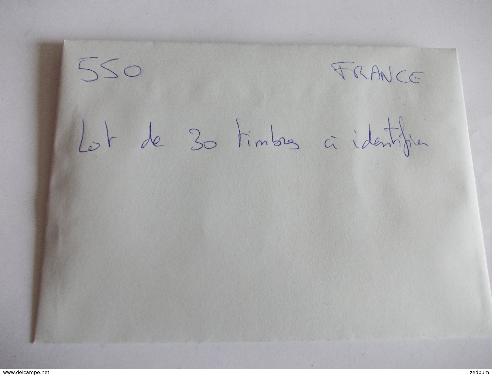TIMBRE France Lot De 30 Timbres à Identifier N° 550 - Lots & Kiloware (mixtures) - Max. 999 Stamps