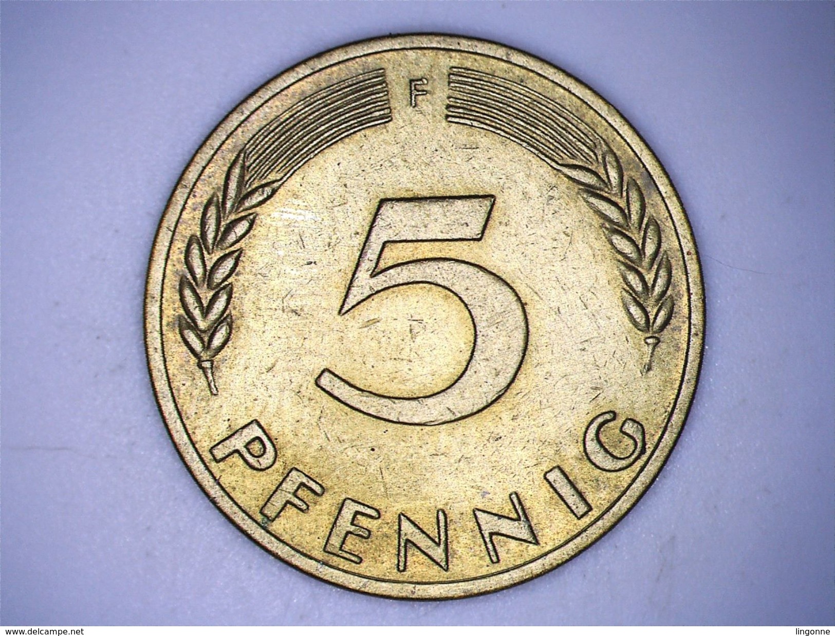 ALLEMAGNE - 5 PFENNIG 1972 F - 5 Pfennig