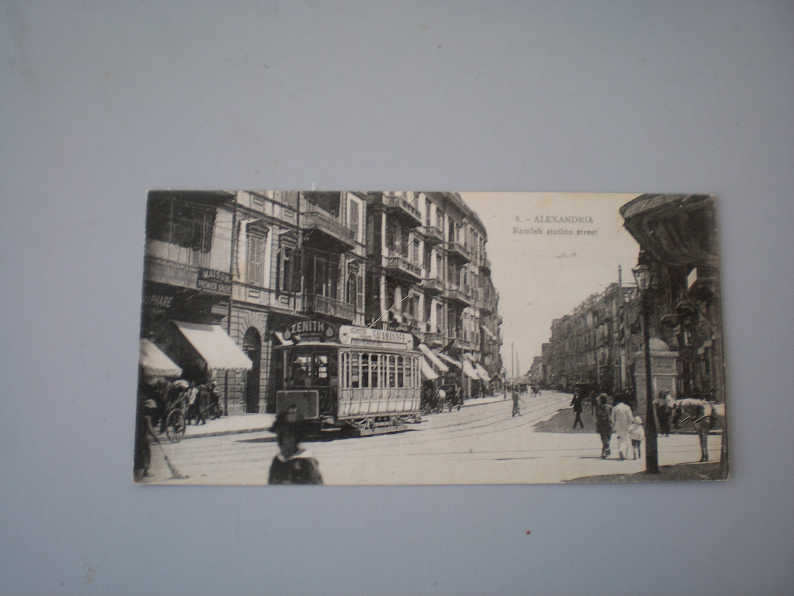 Alexandria, Ramleh Station Street, TRAM, Zenith, Salamander - Alexandria