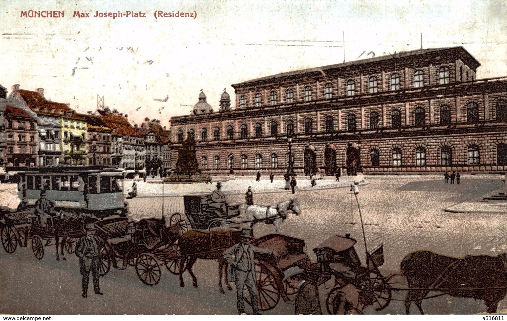 MUNCHEN   MAX JOSEPH PLATZ - Altdoebern