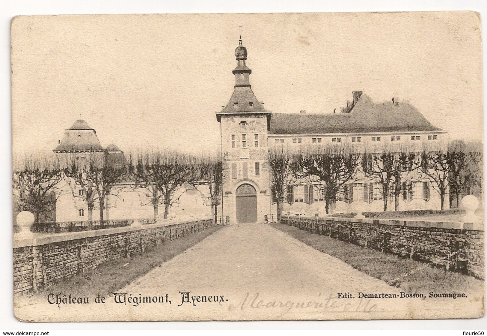 Château De WEGIMONT, Ayeneux. 1905.  Edit. Demarteau-Bosson, Soumagne - Soumagne