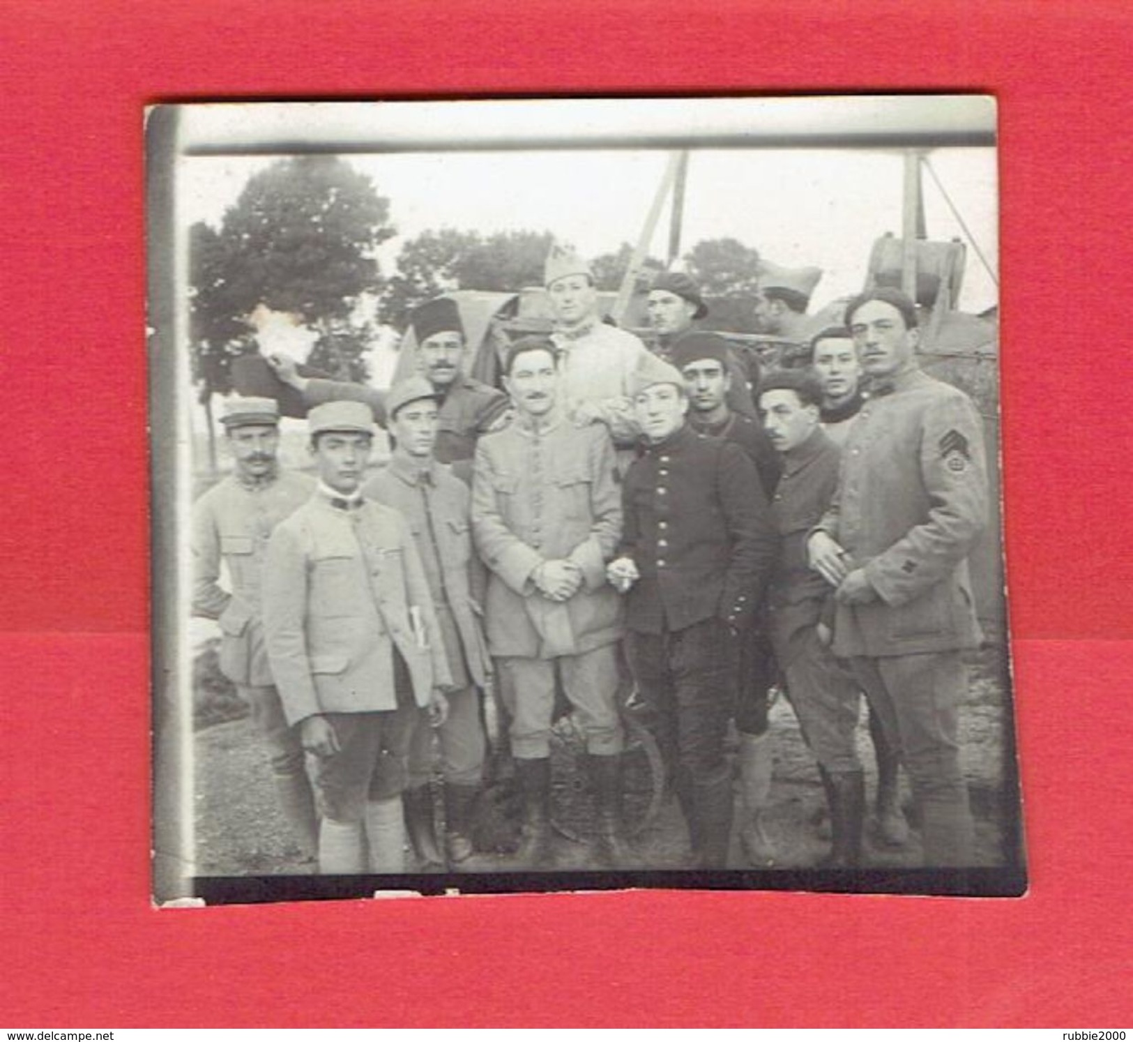 1914 1918 BANC D ESSAI DE L ECOLE PREPARATOIRE D ELEVES PILOTES DE LONGVIC COTE D OR PHOTOGRAPHIE - Aviazione