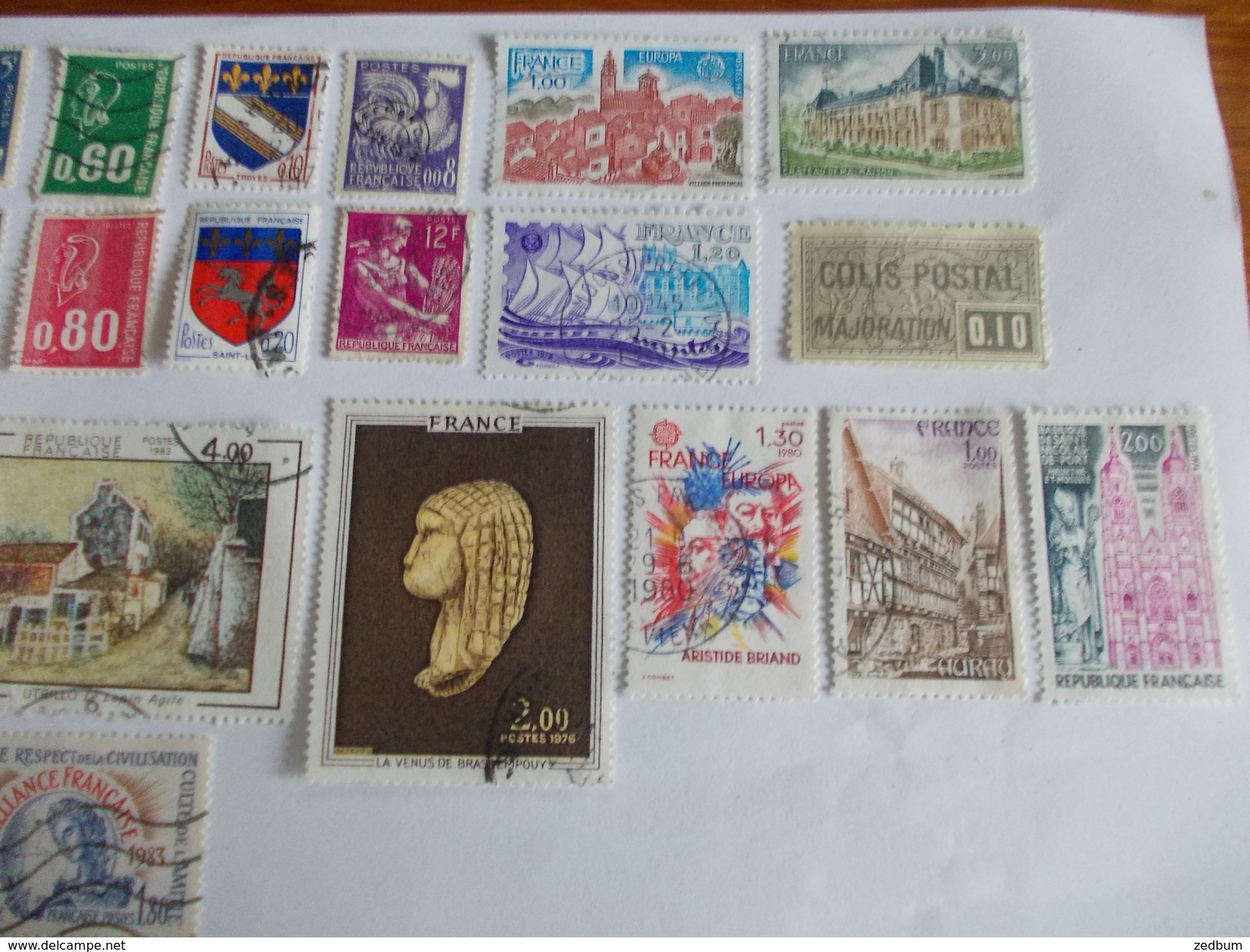 TIMBRE France Lot De 30 Timbres à Identifier N° 564 - Lots & Kiloware (mixtures) - Max. 999 Stamps