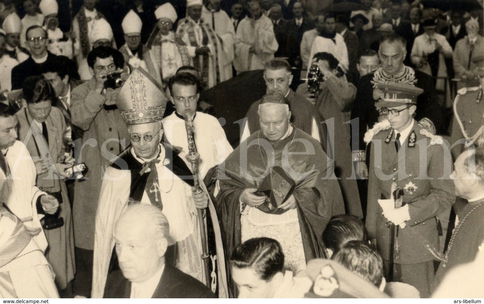 Postcard / ROYALTY / Belgique / Roi Baudouin / Koning Boudewijn / 1954 / Cardinal Van Roey / Consécration - Fiestas, Celebraciones