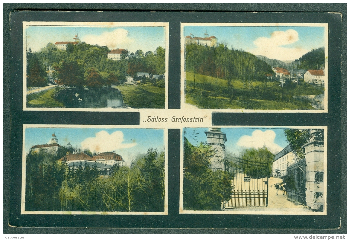 Tchéquie - Grottau I.B. Hradek Nad Nisou, Schloss Grafenstein Böhmen - Tsjechië