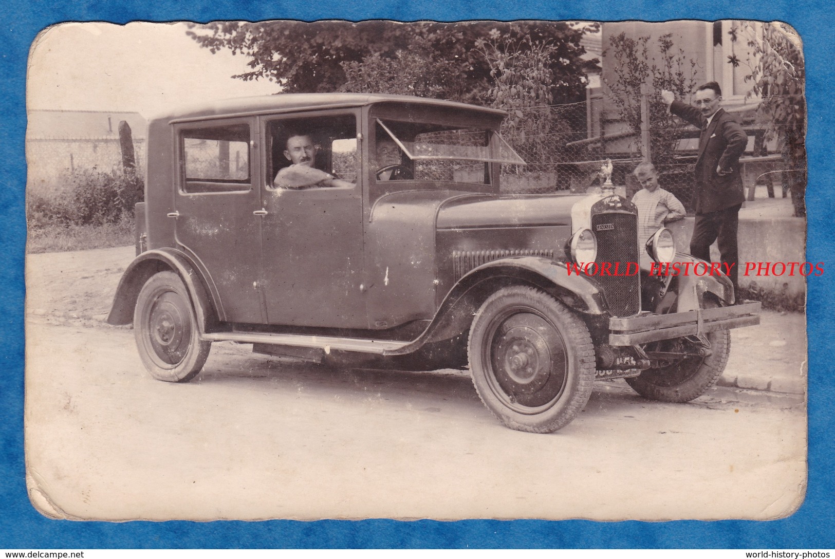 CPA Photo - Superbe Automobile GENESTIN - Voir Calandre & Bouchon De Radiateur COQ - TOP RARE - Autres & Non Classés