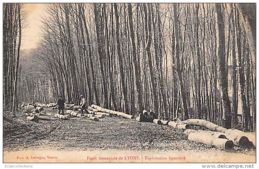 Lyons La Forêt         27     Exploitation Forestière      (voir Scan) - Lyons-la-Forêt