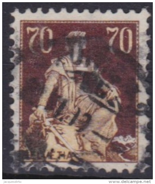 Suisse     .    Yvert   .     125        .    O     .          Oblitéré - Used Stamps