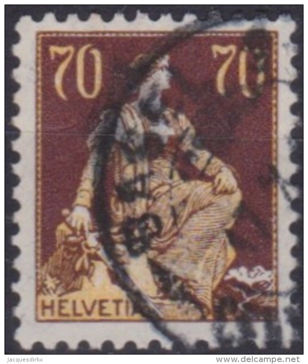 Suisse     .    Yvert   .     125        .    O     .          Oblitéré - Used Stamps