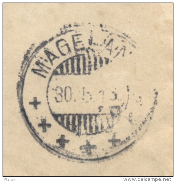 Nederlands Indië - 1913 - 22,5 Cent Wilhelmina In Driehoek, Envelop G35, Aangetekend Van KB MAGELANG Naar Utrecht / NL - Nederlands-Indië
