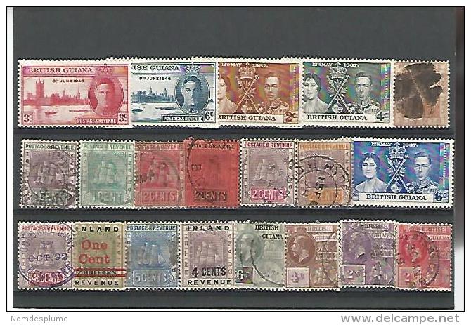 50837 ) Collection British Guiana - Guyana Britannica (...-1966)