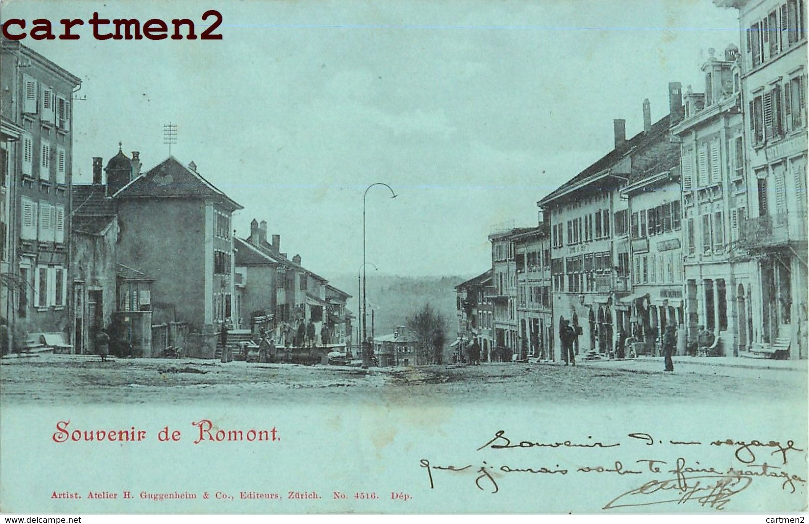 ROMONT SOUVENIR FRIBOURG SUISSE SWITZERLAND - Fribourg