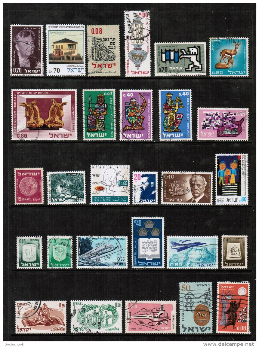 ISRAEL---Collection Of USED DL-376 - Collections (without Album)